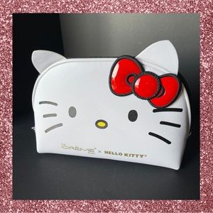 Hello Kitty classic red bow makeup bag